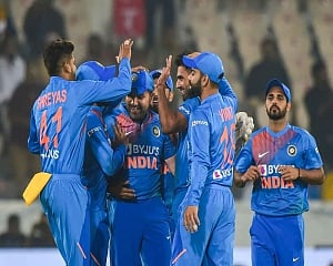 India beat Windies by six wickets in first T20I against India