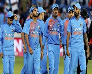 India post 314 for 9 against Bangladesh