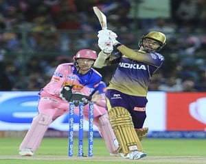 KKR beat Rajasthan Royals by 8 wickets