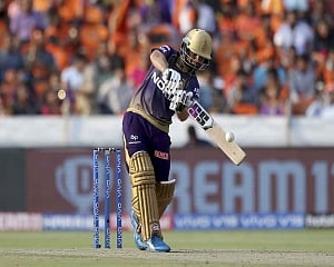 KKR score 159/8 against Sunrisers Hyderabad