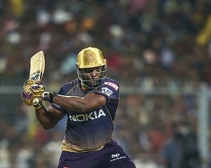 KKR score 218 for 4 against KXIP