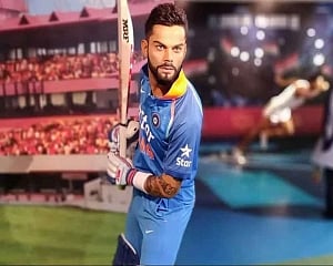 Kohli's wax statue unveiled at Lord's to mark ICC World Cup launch