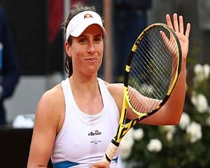Konta stuns Bertens to reach Italian Open final