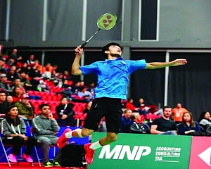 Lakshya wins Bangladesh international challenge