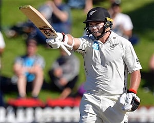 Latham, Raval hit tons as New Zealand dominate Bangladesh