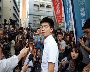 Leading Hong Kong democracy activist Joshua Wong arrested: Party