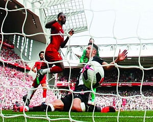 Liverpool stretch Premier League lead