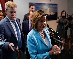 Mahatma Gandhi was spiritual leader of America's non-violence movement: Pelosi