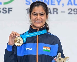 Manu, Elavenil win gold medals in World Cup Finals