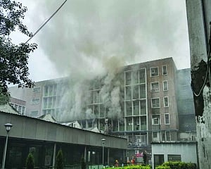 Massive fire in AIIMS unit; no casualties, Jaitley safe
