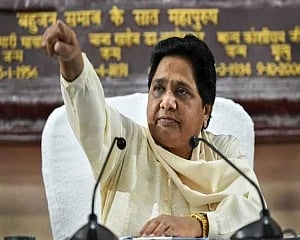Modi justified his failures in 'one-sided' interview: Mayawati
