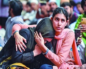 Muted Eid in Valley under curbs