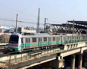 Noida commuter woes: People use poor-lit under-construction road to reach nearby Delhi Metro station