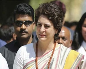 Nothing more 'political, 'anti-national' than shutting down of democratic rights in Kashmir: Priyanka