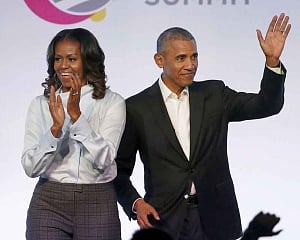 Obamas to produce adaptation of book on Trump presidency