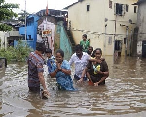 Maha rains: IAF chopper airlifts over 120 people stranded in Thane