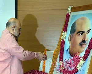 People travel to J-K without permit due to Mookerjee's sacrifice: Shah