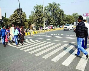 Perilous for pedestrians
