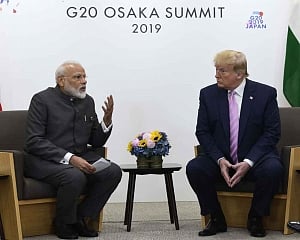 PM Modi, US President Trump meet in Japan; discuss Iran, trade, defence, 5G