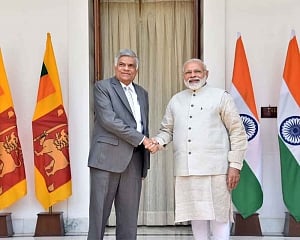 PM Modi arrives in Sri Lanka on second leg of his first foreign visit