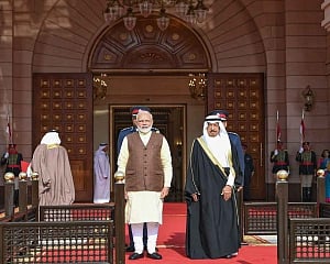 PM Modi holds talks with his Bahraini counterpart