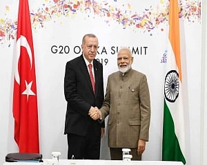 PM Modi meets Turkish Prez in Japan; holds talks on counter-terrorism, defence