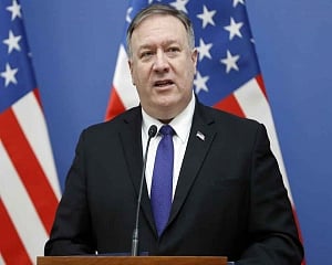 Pompeo: NKorea missiles don't impact negotiations