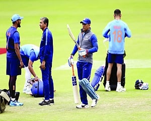 Practice prelude to semi-final