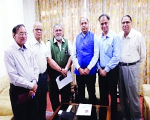 PRSI Delhi team met Himachal CM