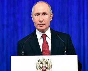 Putin suspends Russia's participation in INF arms treaty
