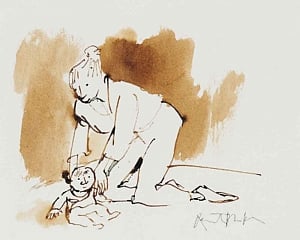 Quentin Blake’s illustrations on auction