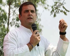 Rahul attacks Modi over FIR against celebrities