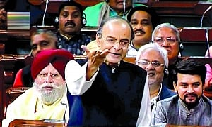 Rahul lying to  defame Modi  Govt: Jaitley