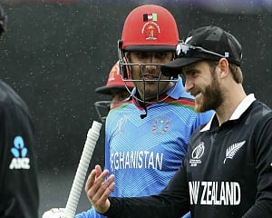 Rain stops play in NZ vs Afghanistan World Cup match