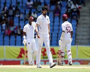 Rain stops play with West Indies at 162/5