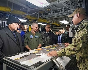 Rajnath Singh visits US naval air station, hopes defence ties will further strengthen