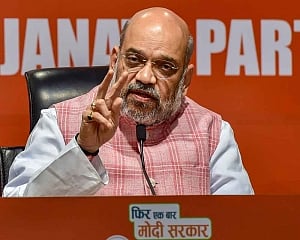 Rattled by likely defeat, opposition questioning EVMs: Shah