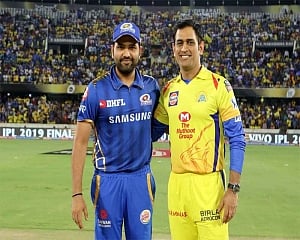 Rohit  wins toss, elects to bat against CSK in IPL showdown