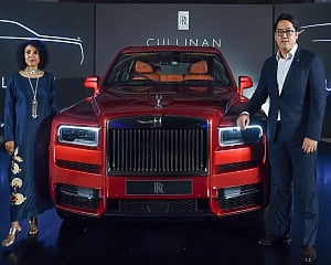Rolls-Royce unveils 'Cullinan' in South Indian market