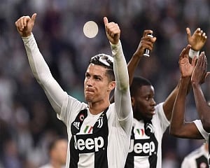 Ronaldo '1,000 percent' committed as Juventus win eighth successive title
