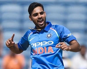 Senior pacer Bhuvneshwar Kumar says he's always ready to guide youngsters like Saini