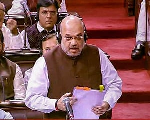 Shah proposes in RS to revoke Article 370 in J&K