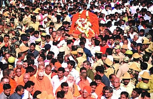 Siddaganga ‘Walking God’ leaves for heavenly abode