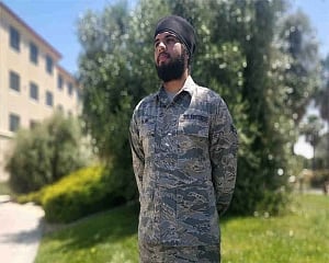 Sikh-American airman allowed by US Air Force to keep turban, beard on active duty