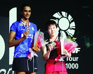 Sindhu falters in final