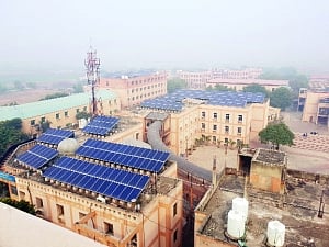 Solar powered campus at PDM University