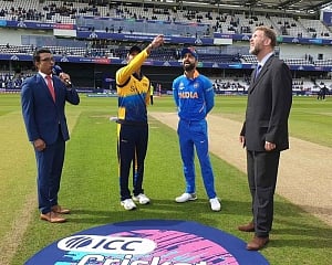 Sri Lanka win toss, opt to bat against India
