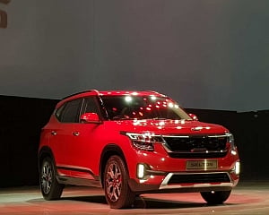 SUV Kia Seltos unveiled in Hyderabad