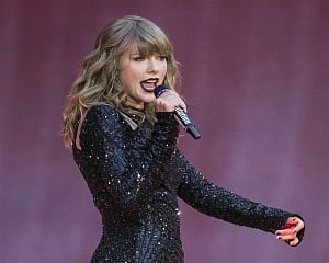Taylor Swift holds her own as an actress