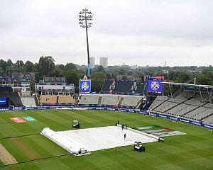 Toss of WC match between SA and NZ delayed due to wet outfield